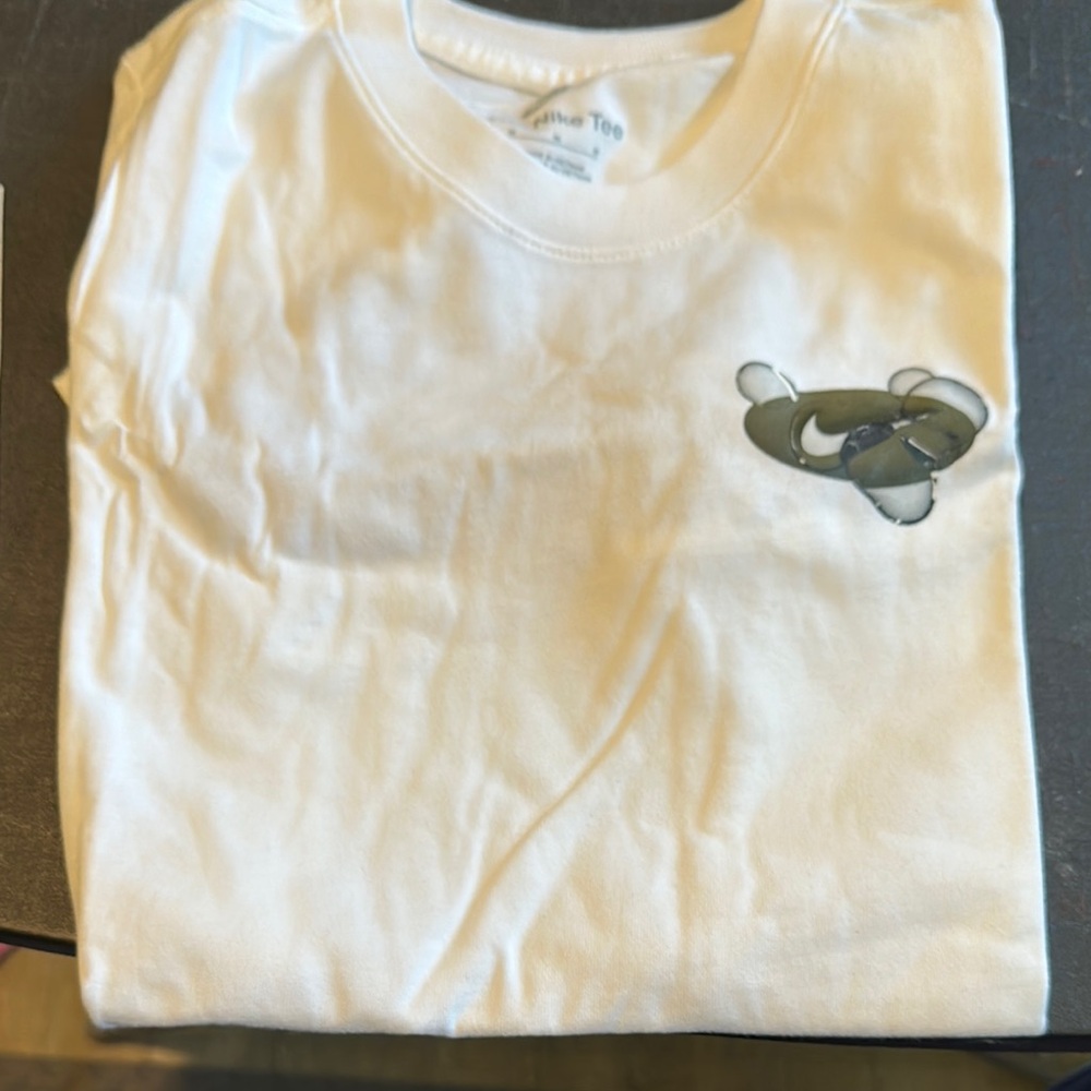Nike Kids White Graphic Tee